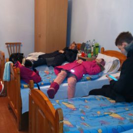Обойти все святыни, постоять в очередях к мощам, иконам, выстоять службы - ноги паломников просили пощады Паломническая поездка в Почаевскую лавру. 30.12.2017 - 03.01.2018 г.